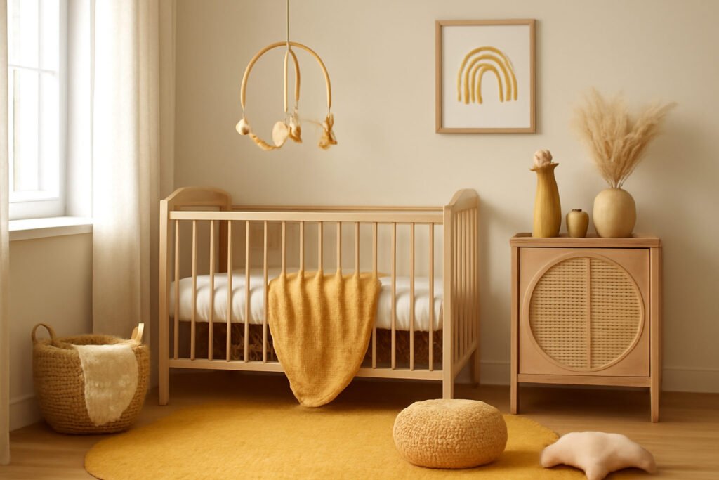 Babyzimmer Deko gelb: worauf es wirklich ankommt