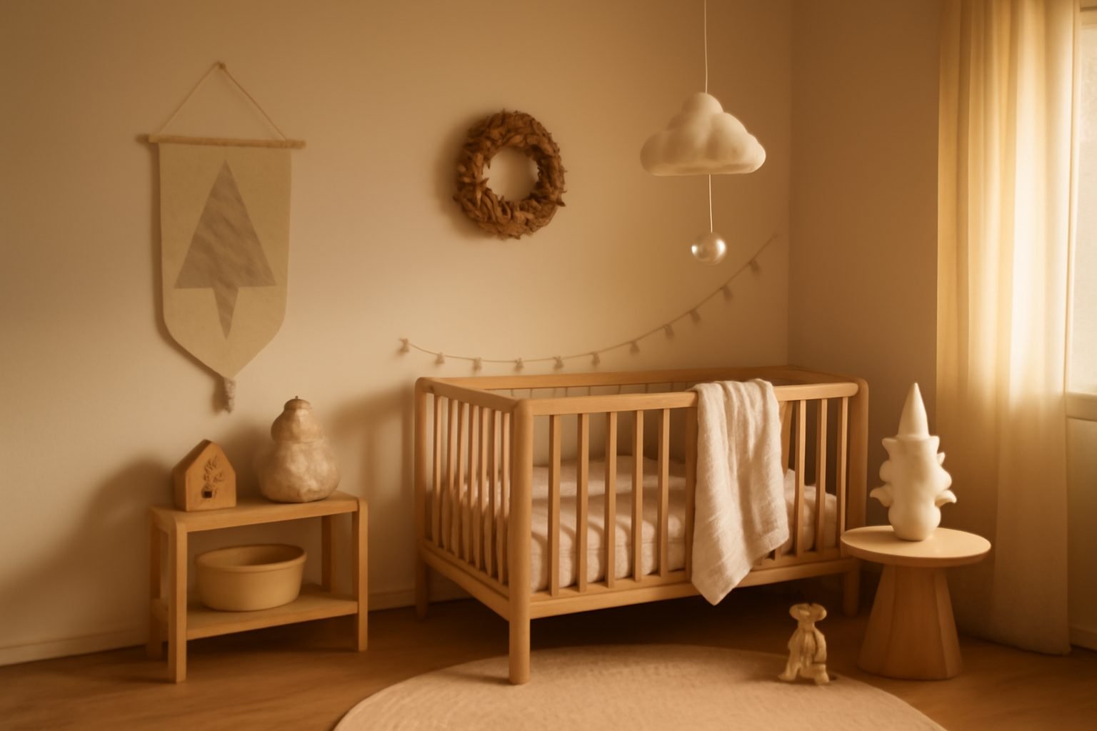 Babyzimmer Winterlich dekorieren in 6 Schritten