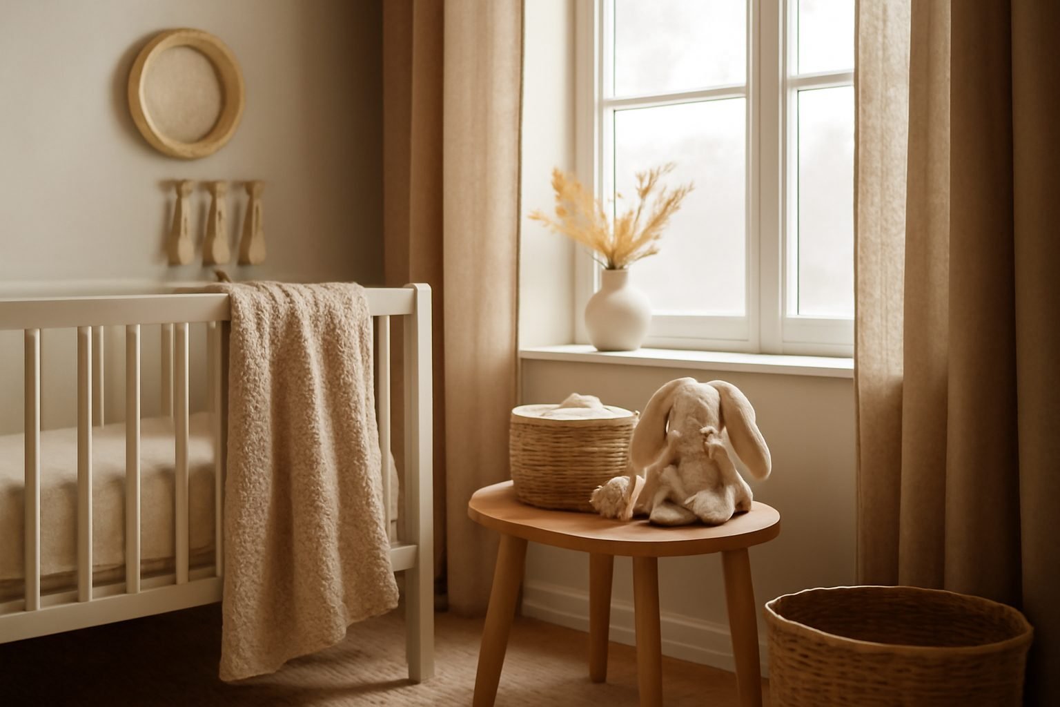 Fensterdeko fürs Babyzimmer — 11 einfache Varianten