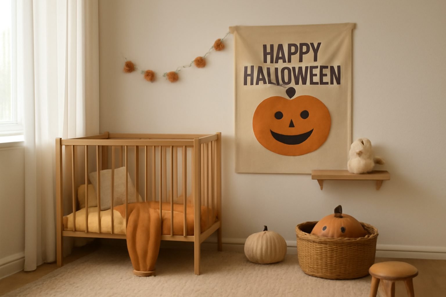 Halloween basteln mit Baby in 6 Schritten