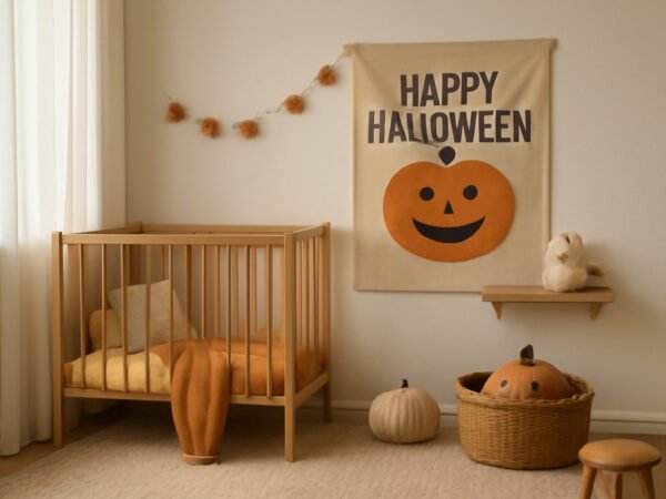Halloween basteln mit Baby in 6 Schritten