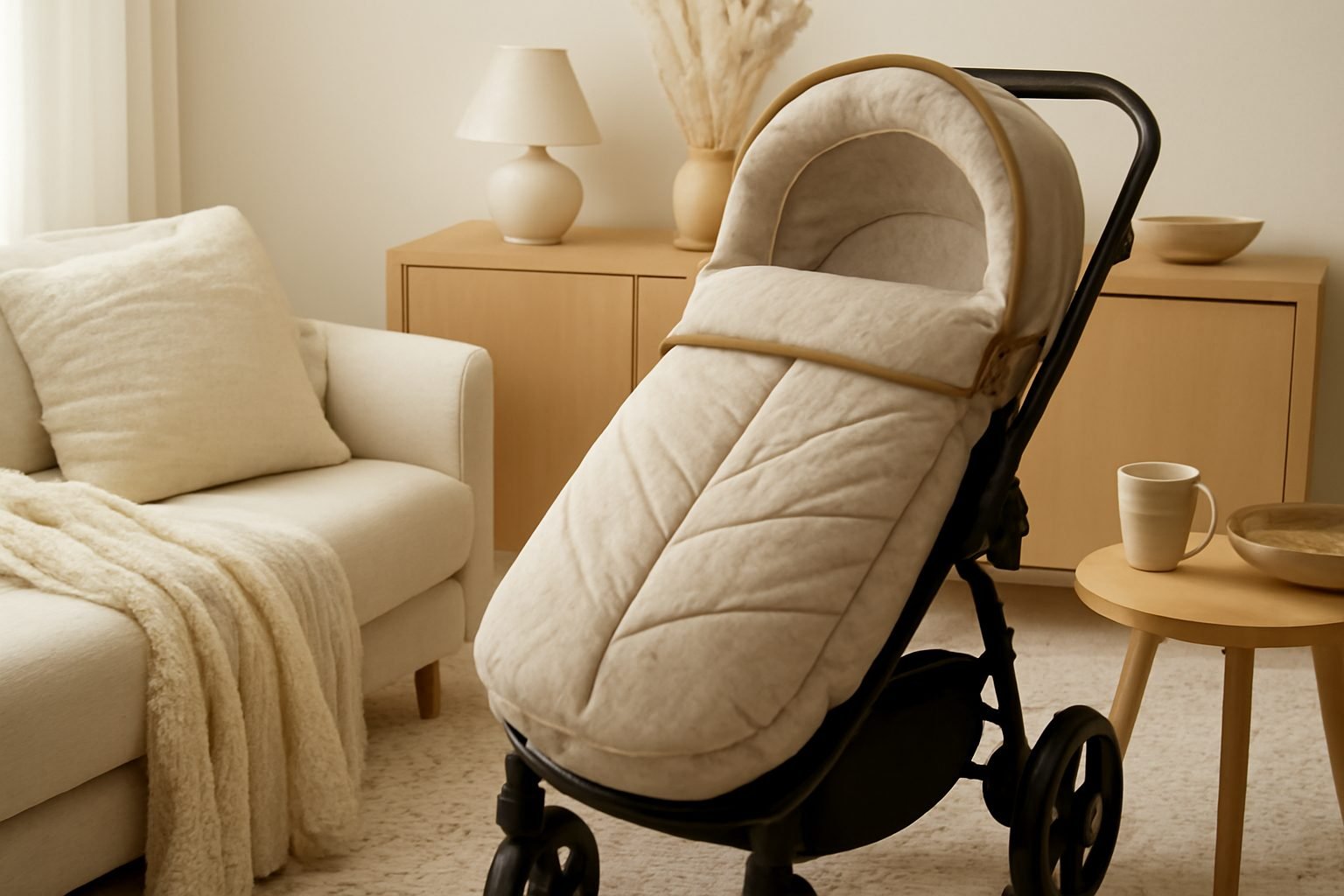 Kinderwagen im Winter welche Abdeckung