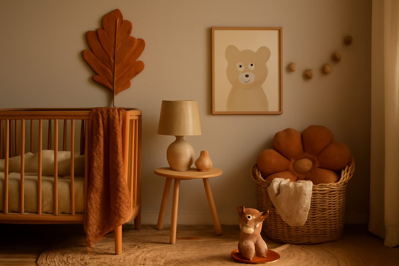 Kinderzimmer Herbstdeko — 15 einfache Varianten