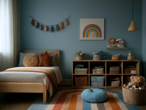 Kinderzimmer Ideen bunt — 10 einfache Varianten