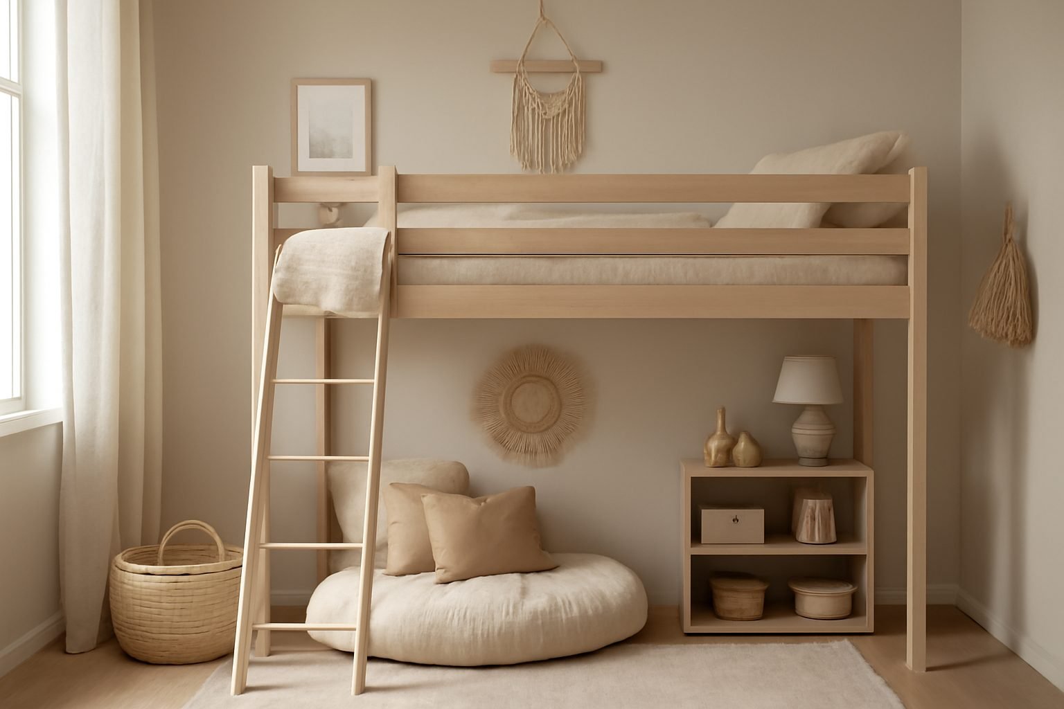 Kinderzimmer Ideen mit Hochbett — 15 einfache Varianten