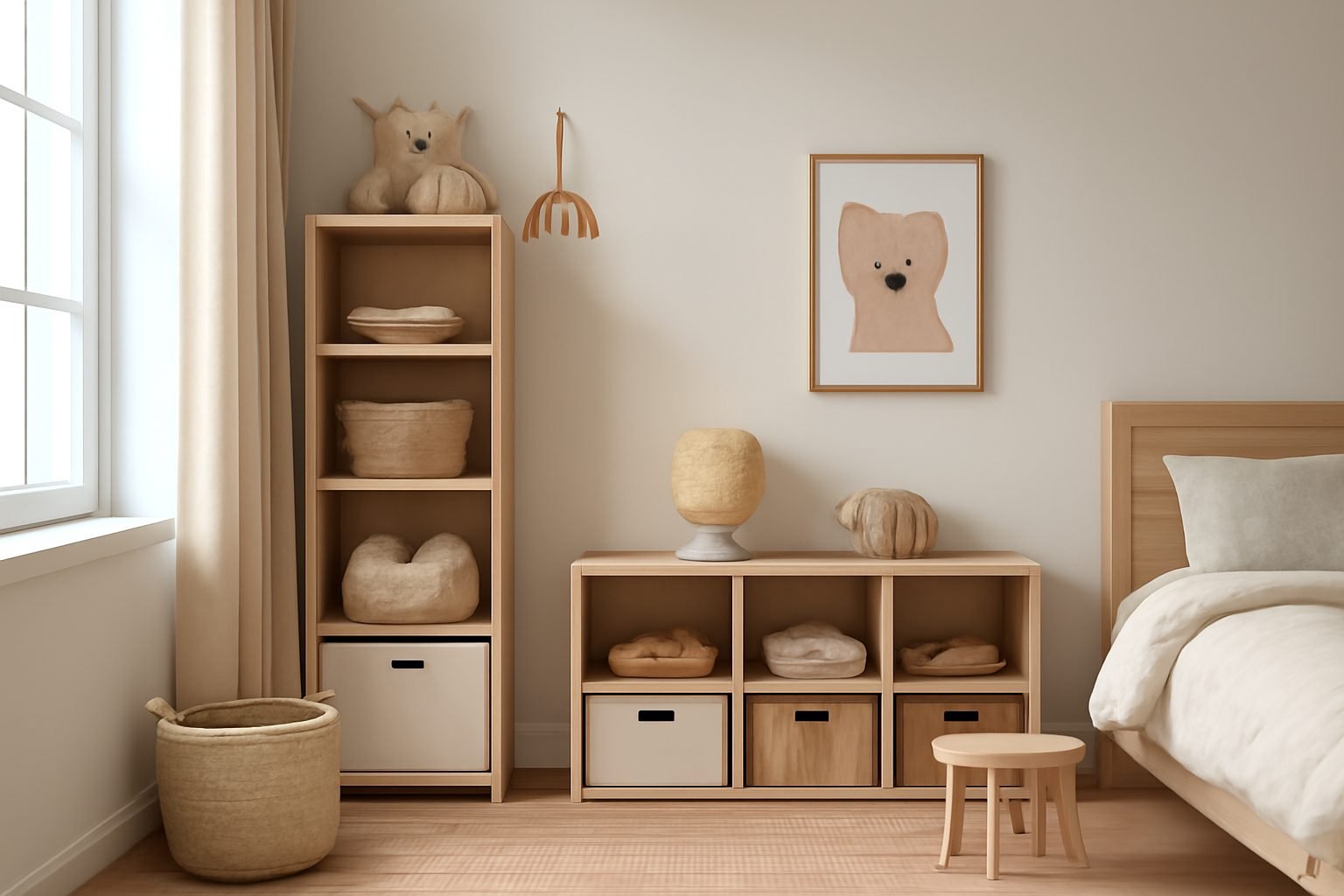 Kinderzimmer Ideen Stauraum — 16 einfache Varianten