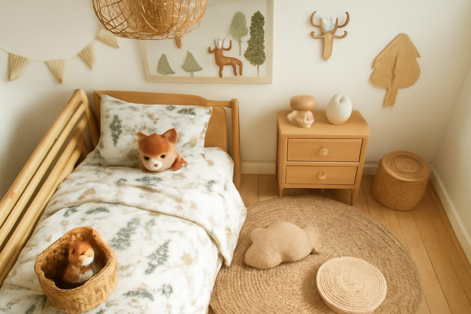 Kinderzimmer Ideen Wald — 15 einfache Varianten