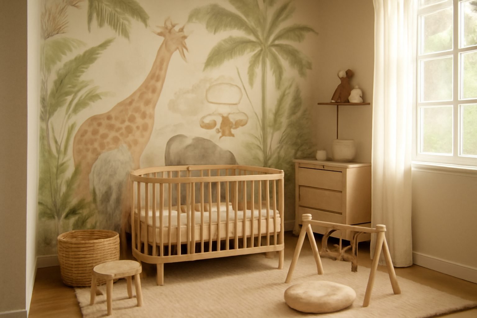 So gestaltest du das perfekte Dschungel-Kinderzimmer