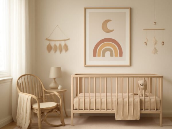 Poster Babyzimmer selber machen ohne Vorkenntnisse