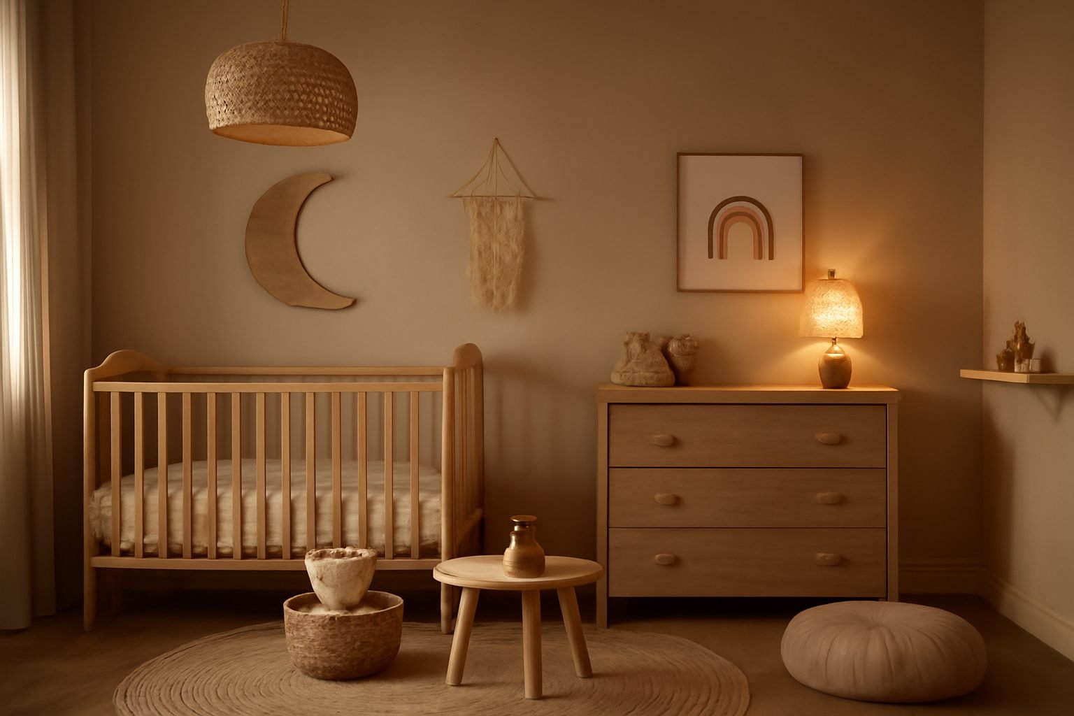 Silvester Deko DIY fürs Babyzimmer — der Weg zum Ergebnis