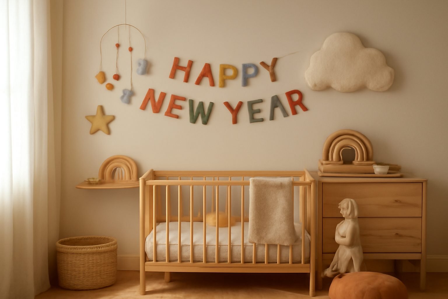 Silvester Tischdekoration mit Baby: 6 Schritte zum Ergebnis