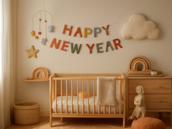 Silvester Tischdekoration mit Baby: 6 Schritte zum Ergebnis