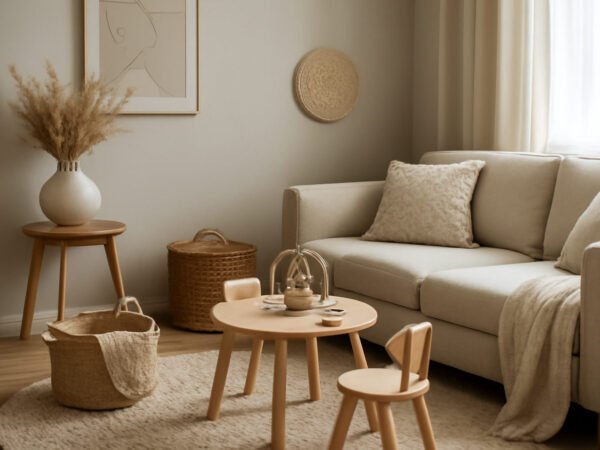 Spielecke Wohnzimmer einrichten — so geht es richtig