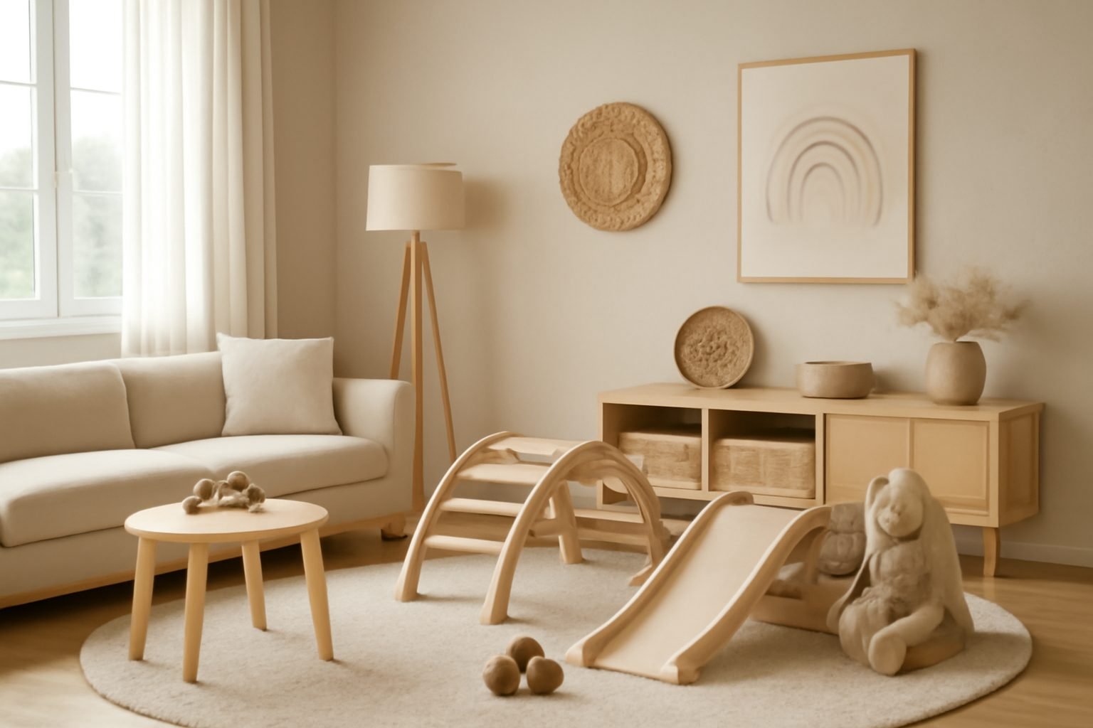 Spielecke Wohnzimmer Inspo — 14 einfache Varianten