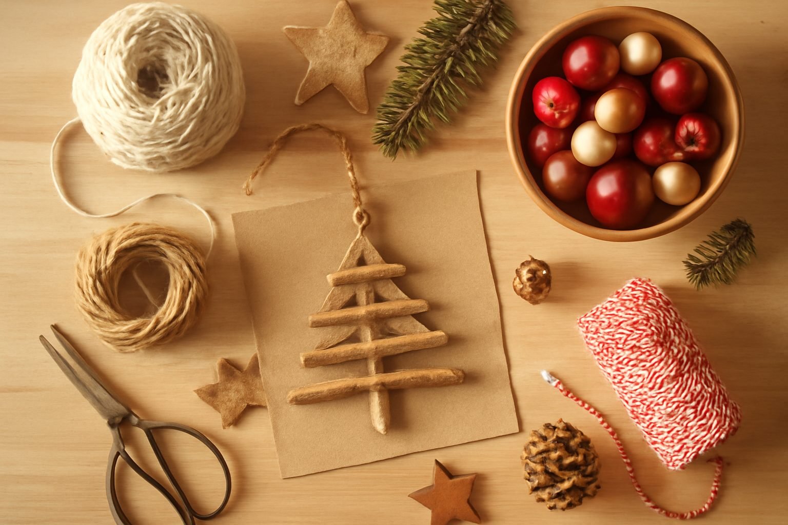 Weihnachtsdeko basteln — so geht es richtig