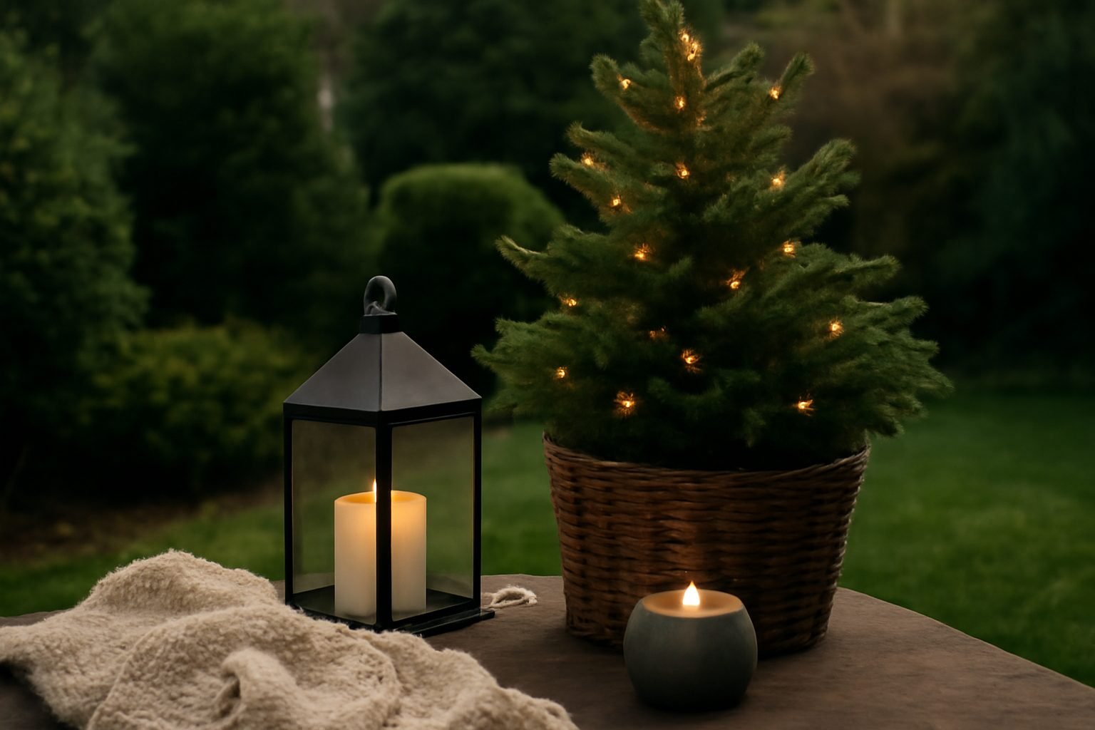 Weihnachtsdeko draußen mit Baby: 12 Ideen zum Verschenken