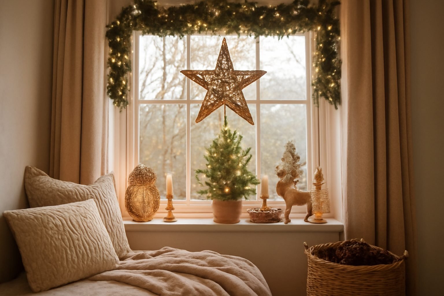 Weihnachtsdeko Fensterbank: 10 Ideen zum Nachmachen
