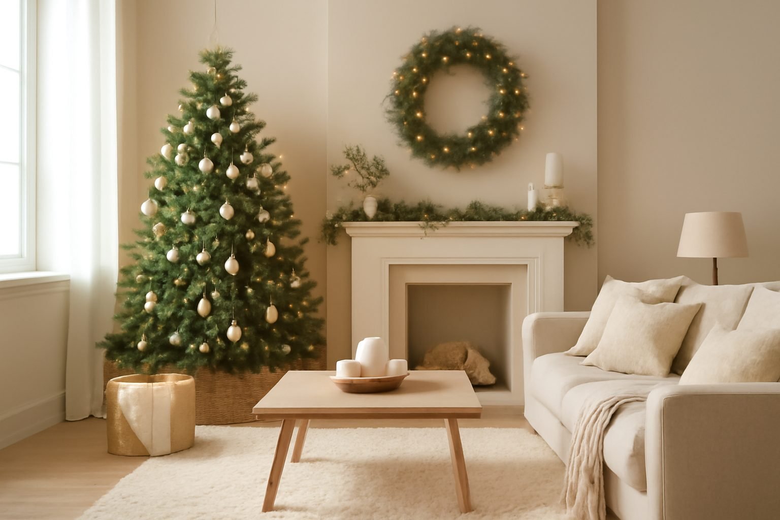 Weihnachtsdeko Ideen fürs Wohnzimmer — 16 einfache Varianten