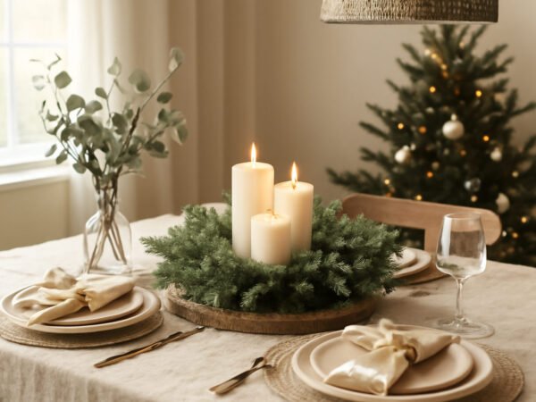 Weihnachtsdeko Ideen Tisch — 18 einfache Varianten