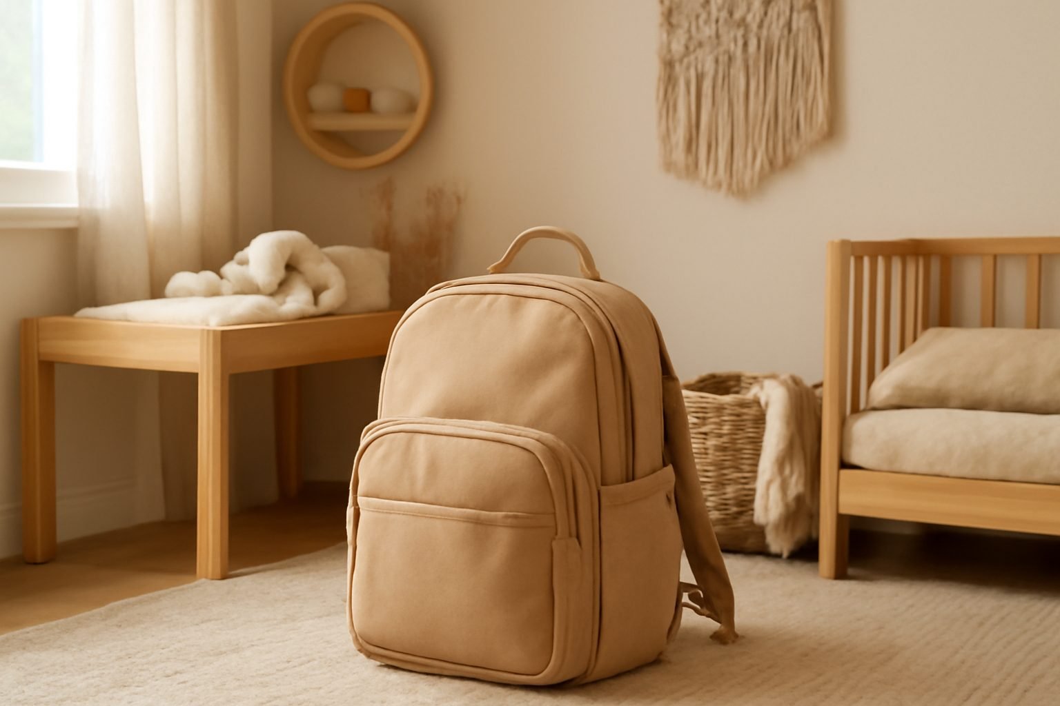 Wickelrucksack klein Beige — der Weg zum Ergebnis