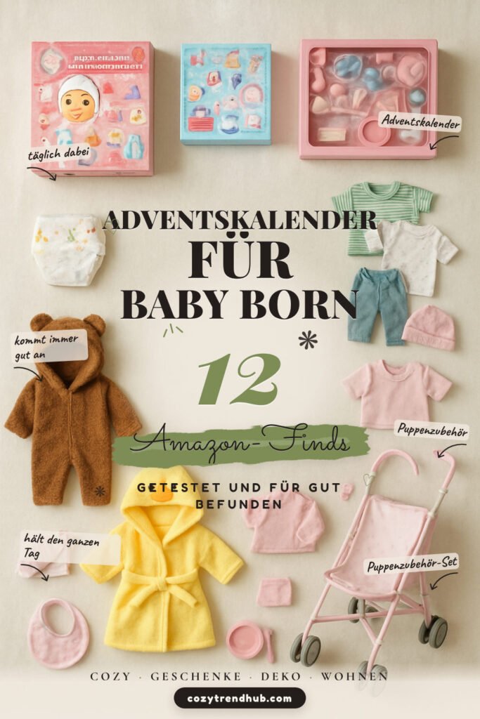 Adventskalender für Baby Born: 12 Amazon-Finds, süße Füllideen