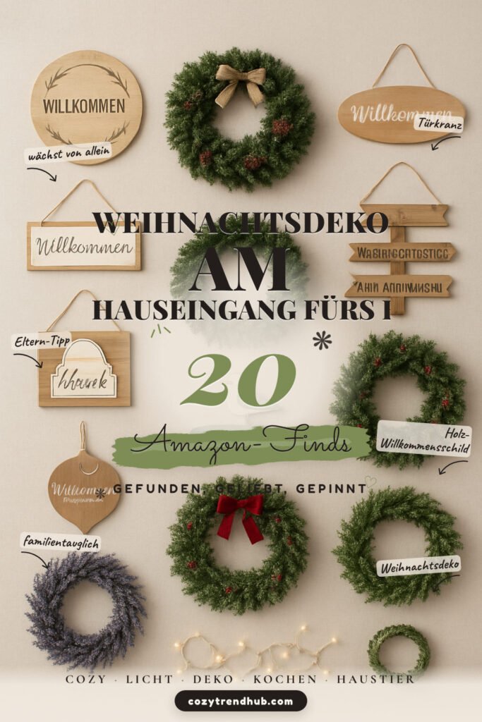 Weihnachtsdeko am Hauseingang fürs Babyjahr: 20 Amazon-Finds, süß