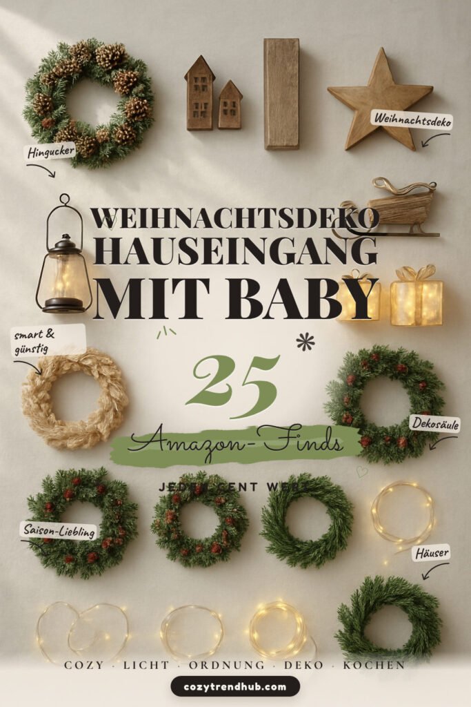 Weihnachtsdeko Hauseingang mit Baby: 25 Amazon-Finds, sicher