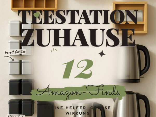 Teestation zuhause: 12 Amazon-Finds, alles für die Tee-Ecke