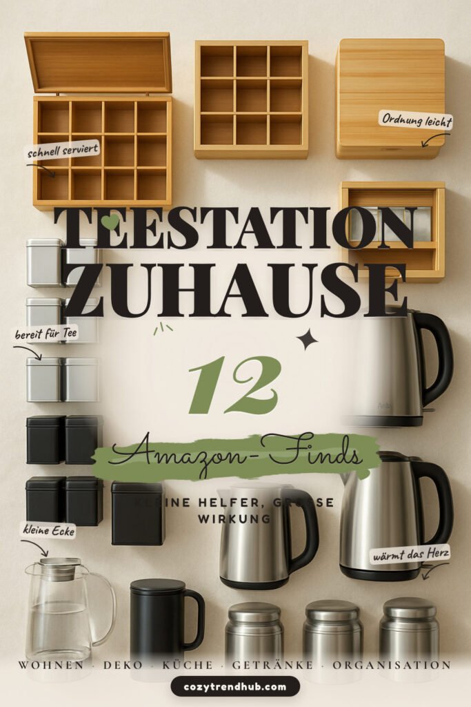 Teestation zuhause: 12 Amazon-Finds, alles für die Tee-Ecke
