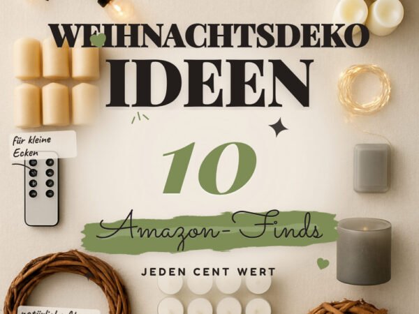 Weihnachtsdeko-Ideen: 10 Amazon-Finds, schnell festlich zuhause