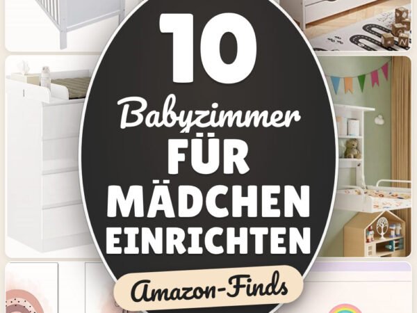 Babyzimmer für Mädchen einrichten: 10 Amazon-Finds, zarte Töne