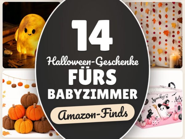 Halloween-Geschenke fürs Babyzimmer: 14 Amazon-Finds, sanfte Deko