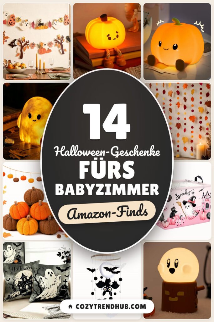 Halloween-Geschenke fürs Babyzimmer: 14 Amazon-Finds, sanfte Deko
