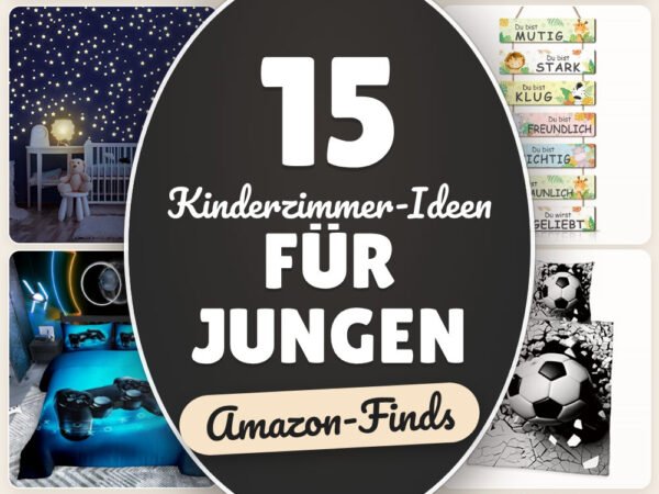 Kinderzimmer-Ideen für Jungen: 15 Amazon-Finds, schnell gemütlich