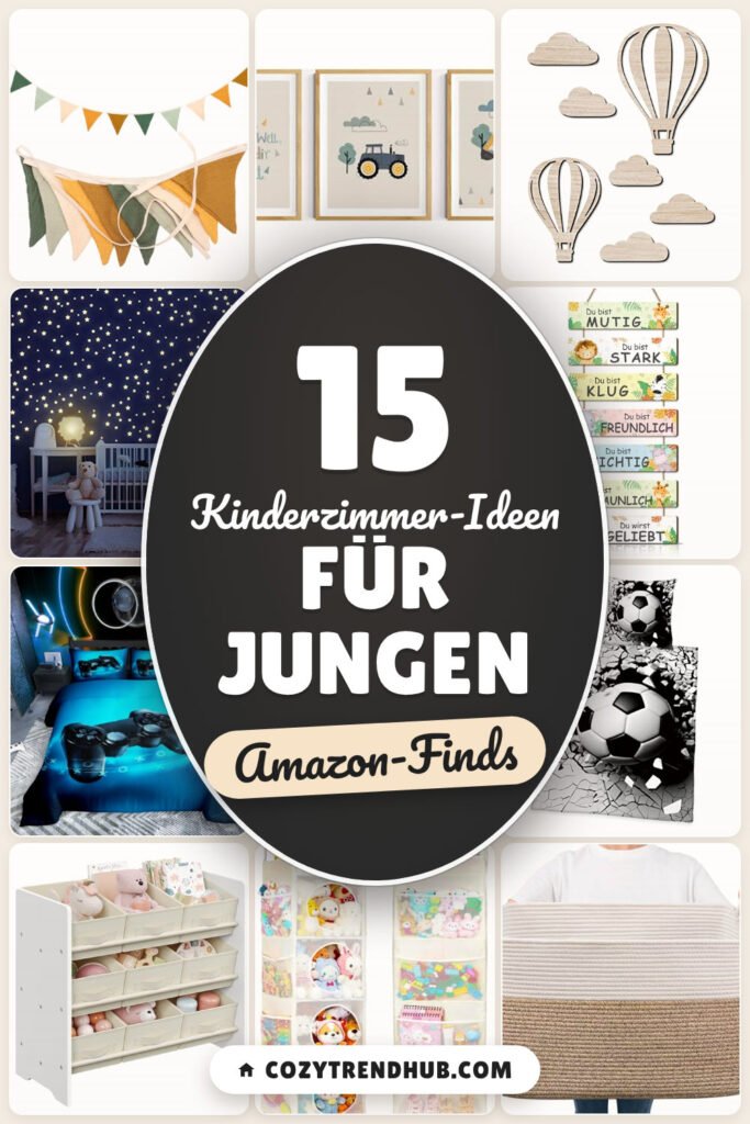 Kinderzimmer-Ideen für Jungen: 15 Amazon-Finds, schnell gemütlich