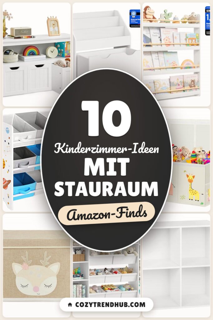 Kinderzimmer-Ideen mit Stauraum: 10 Amazon-Finds, alles ordentlich