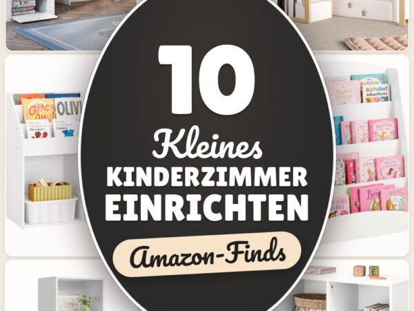 Kleines Kinderzimmer einrichten: 10 Amazon-Finds, mehr Stauraum