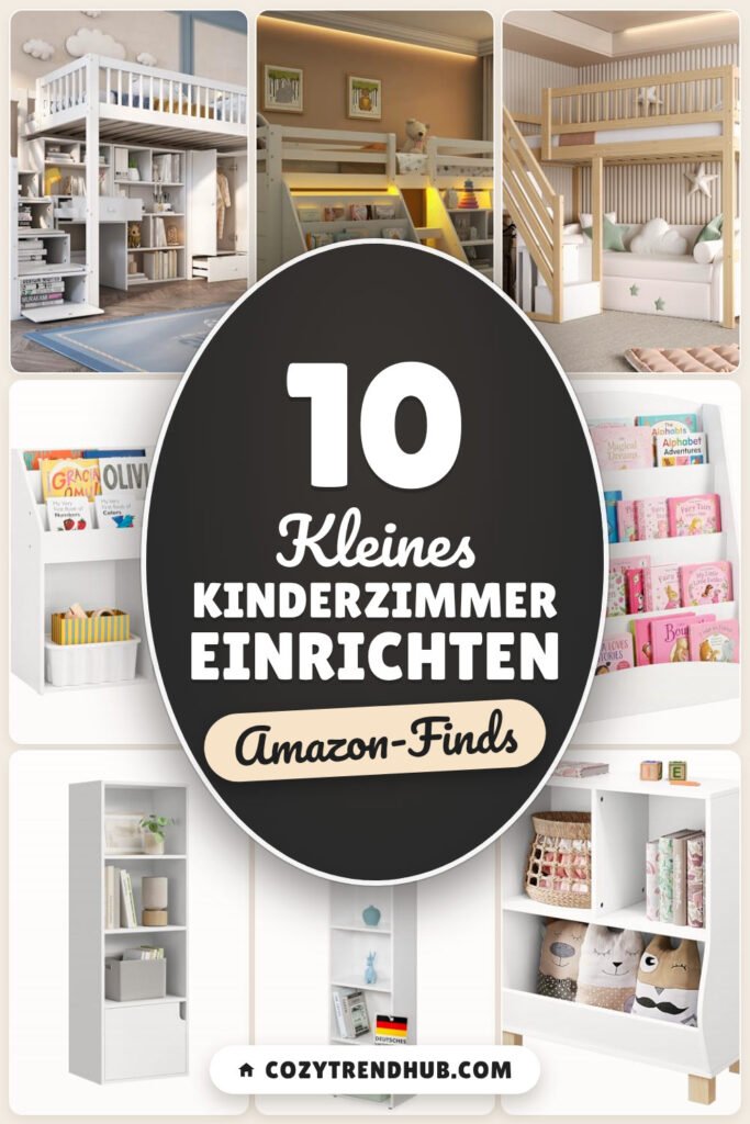 Kleines Kinderzimmer einrichten: 10 Amazon-Finds, mehr Stauraum