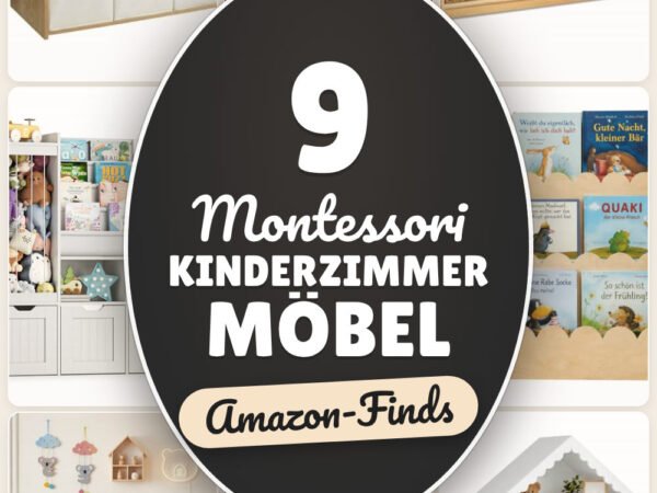 Montessori Kinderzimmer Möbel: 9 Amazon-Finds, für mehr Ordnung