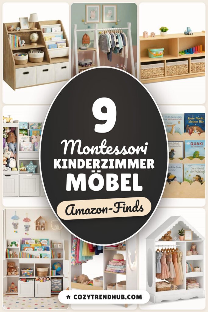 Montessori Kinderzimmer Möbel: 9 Amazon-Finds, für mehr Ordnung