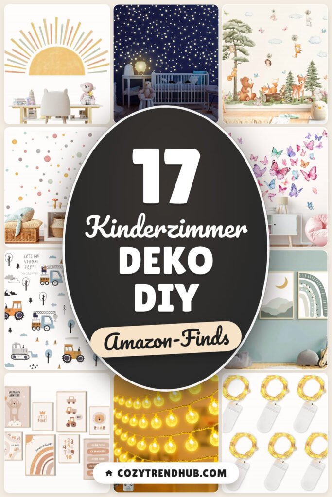 Kinderzimmer Deko DIY: 17 Amazon-Finds, hübsch und ordentlich