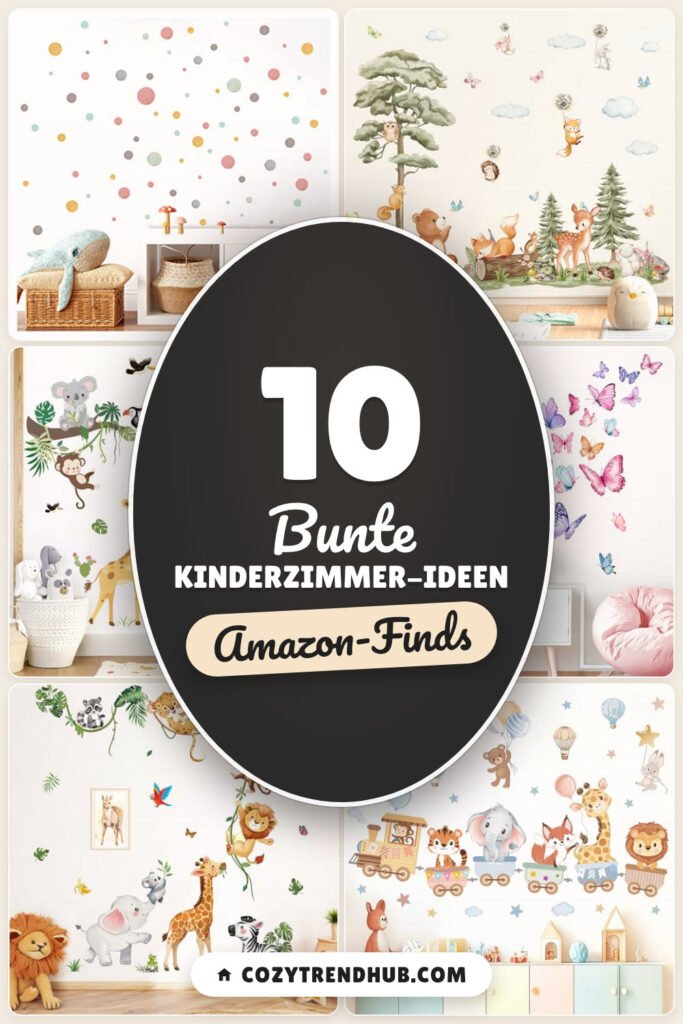 Bunte Kinderzimmer-Ideen: 10 Amazon-Finds, kinderleicht sortiert