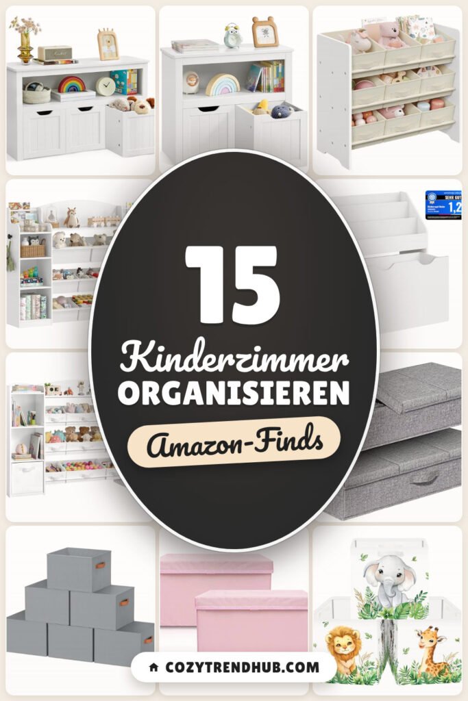Kinderzimmer organisieren: 15 Amazon-Finds, mehr Platz & Ordnung
