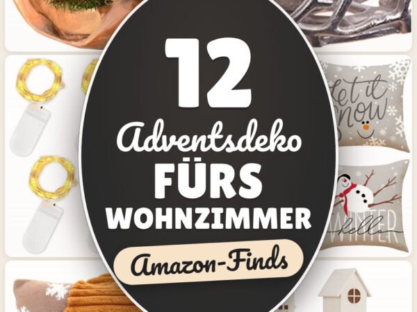 Adventsdeko fürs Wohnzimmer: 12 Amazon-Finds, warm & stimmungsvoll
