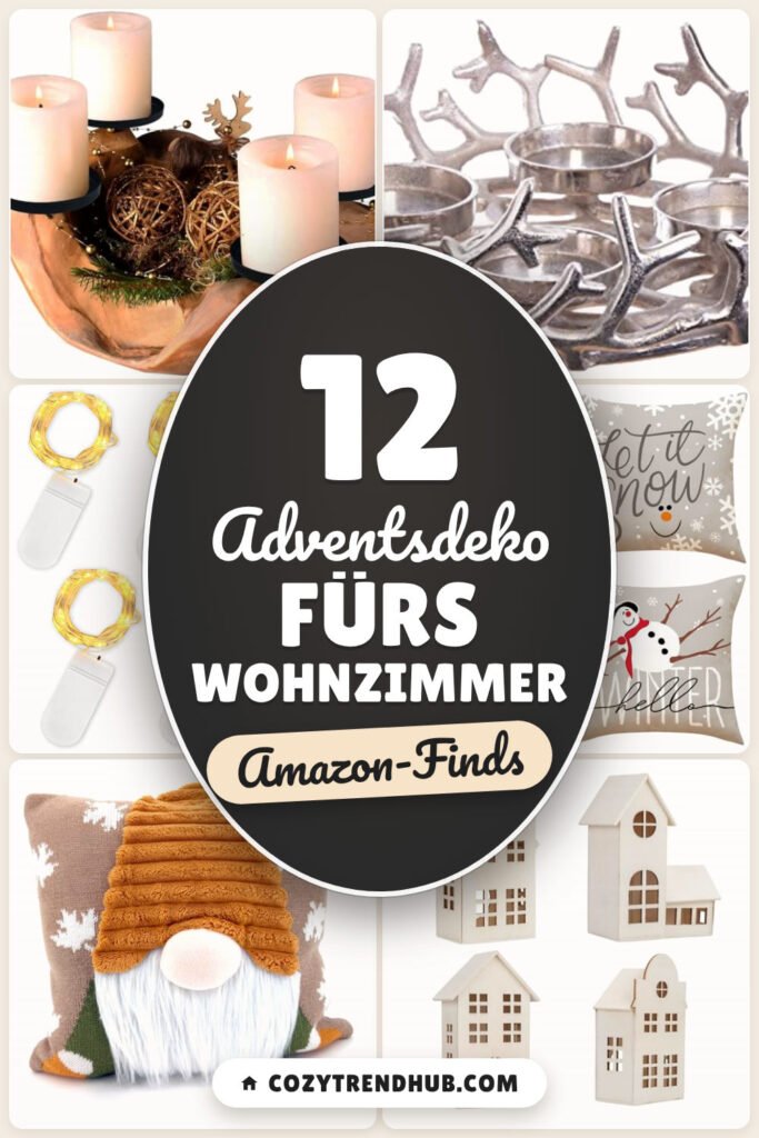 Adventsdeko fürs Wohnzimmer: 12 Amazon-Finds, warm & stimmungsvoll