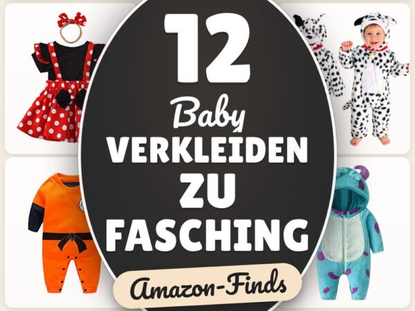 Baby verkleiden zu Fasching: 12 Amazon-Finds, schnell gestylt