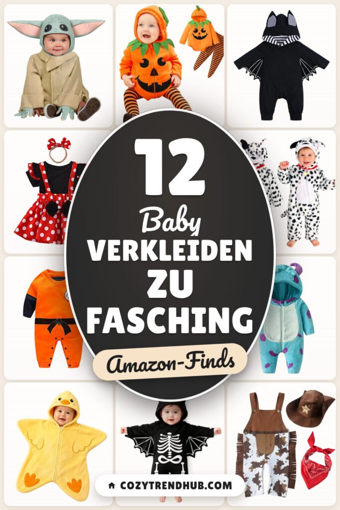 Baby verkleiden zu Fasching: 12 Amazon-Finds, schnell gestylt