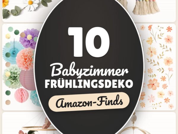 Babyzimmer Frühlingsdeko: 10 Amazon-Finds, frühlingsfrisch stylen