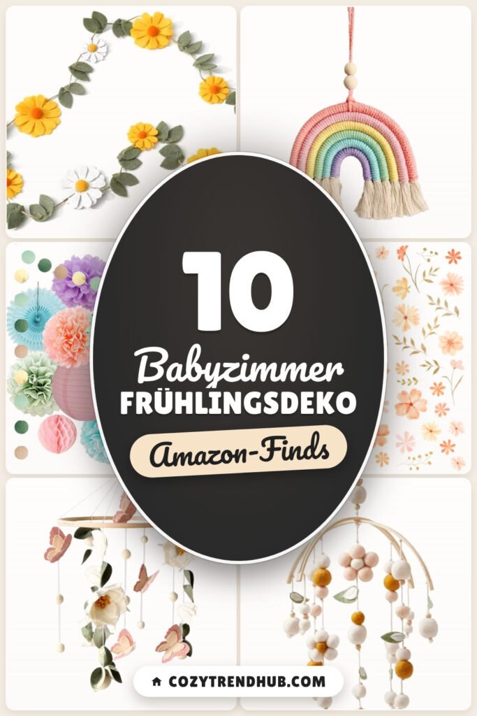 Babyzimmer Frühlingsdeko: 10 Amazon-Finds, frühlingsfrisch stylen