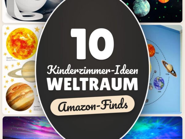 Kinderzimmer-Ideen Weltraum: 10 Amazon-Finds, fertig zum Start